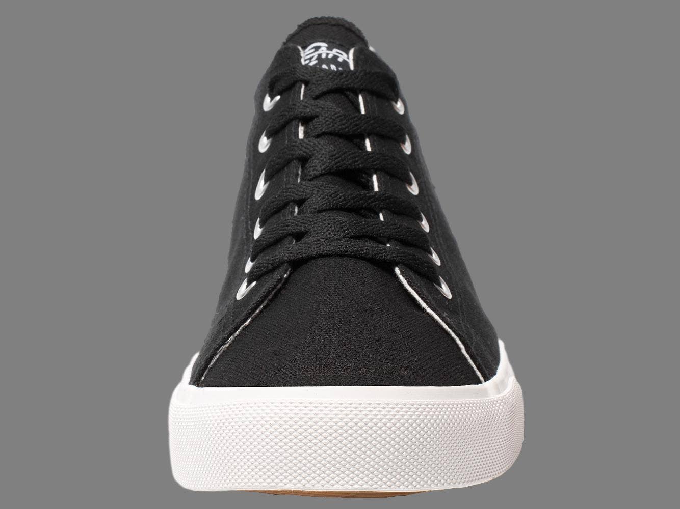 Fear0 - Unisex Black Casual Skateboard Canvas Shoes