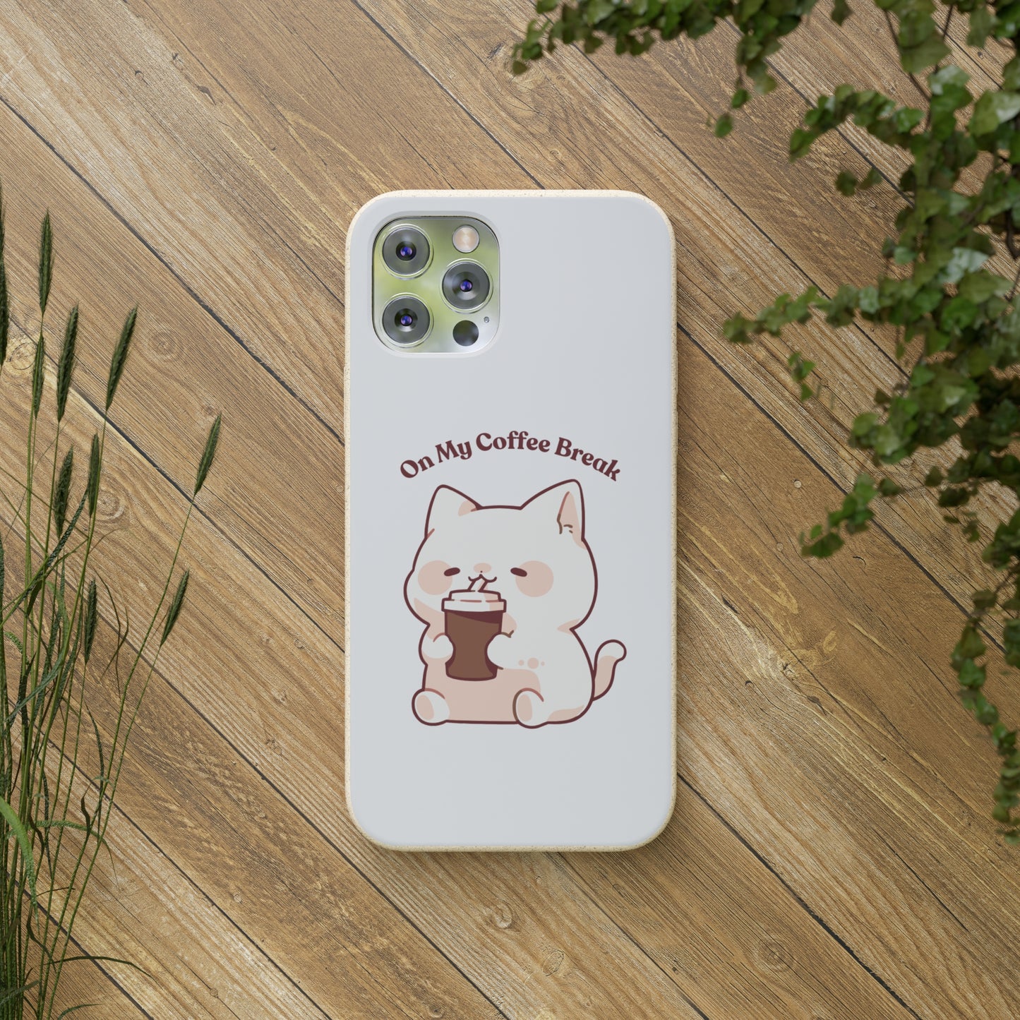 "On my coffee break" Phone Case
