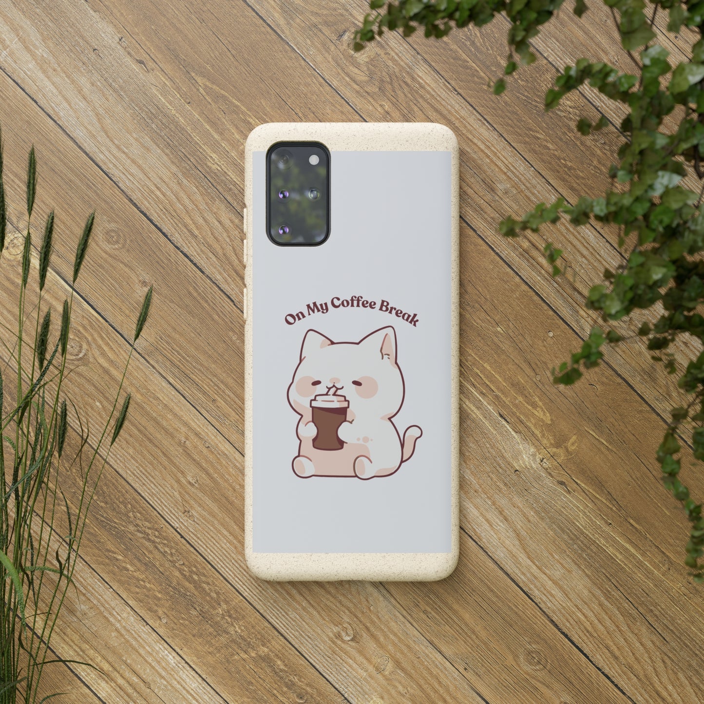 "On my coffee break" Phone Case
