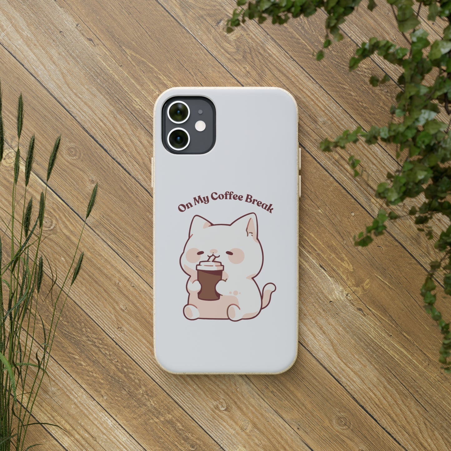 "On my coffee break" Phone Case