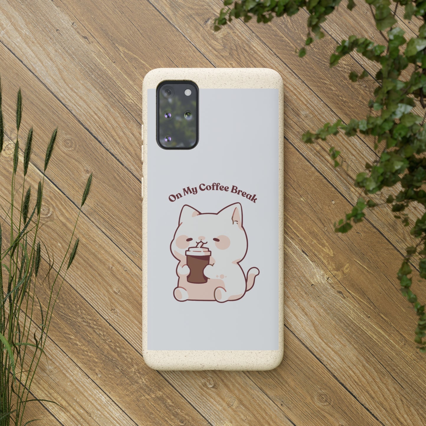"On my coffee break" Phone Case