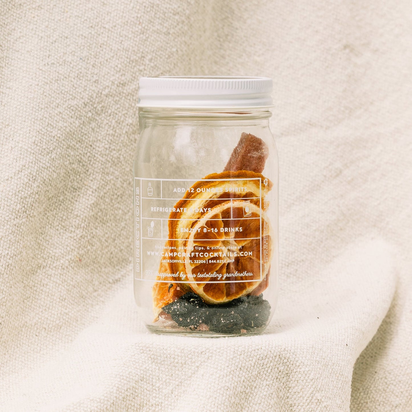 The Old Fashioned Cocktail Infusion Kit - Makes 8 Cocktails - Infuse with Liquor or Hot Water for a Mocktail.