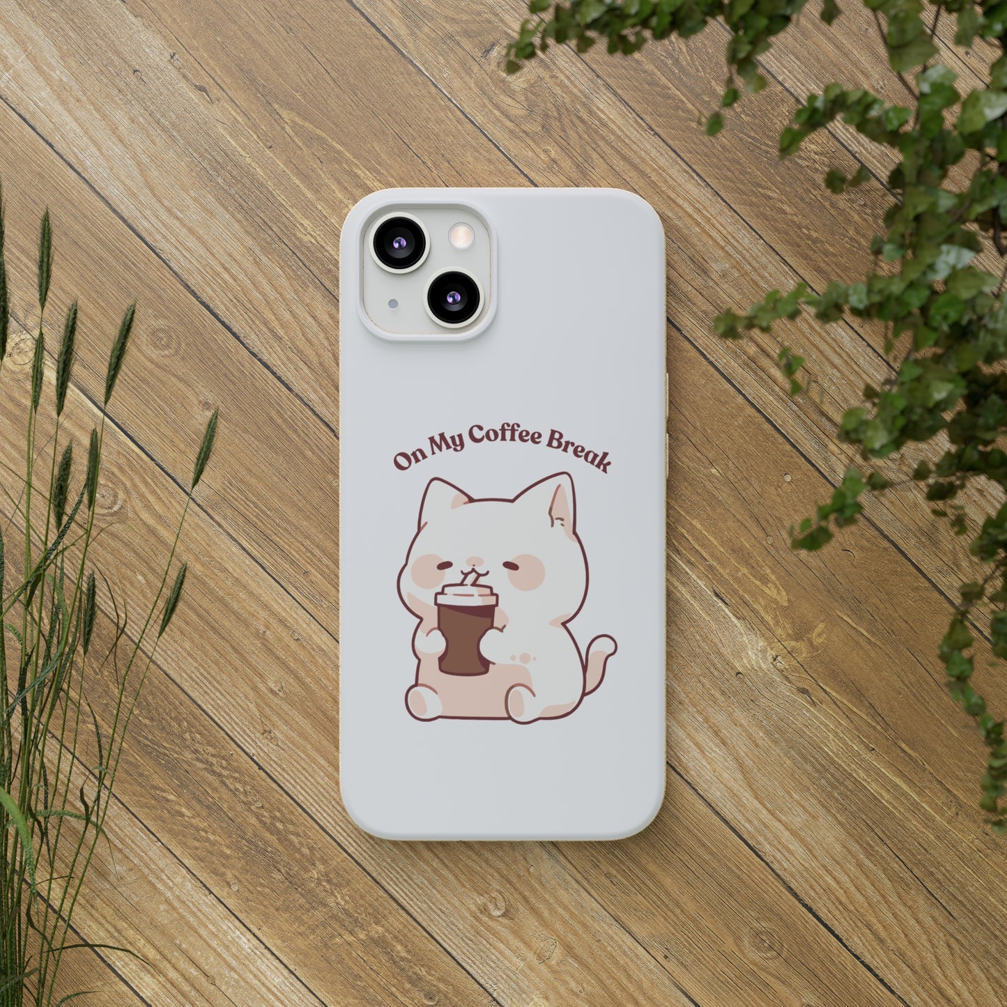 "On my coffee break" Phone Case