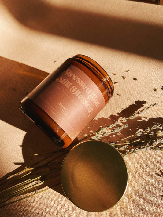 Z: Stressed But Still Blessed Candle