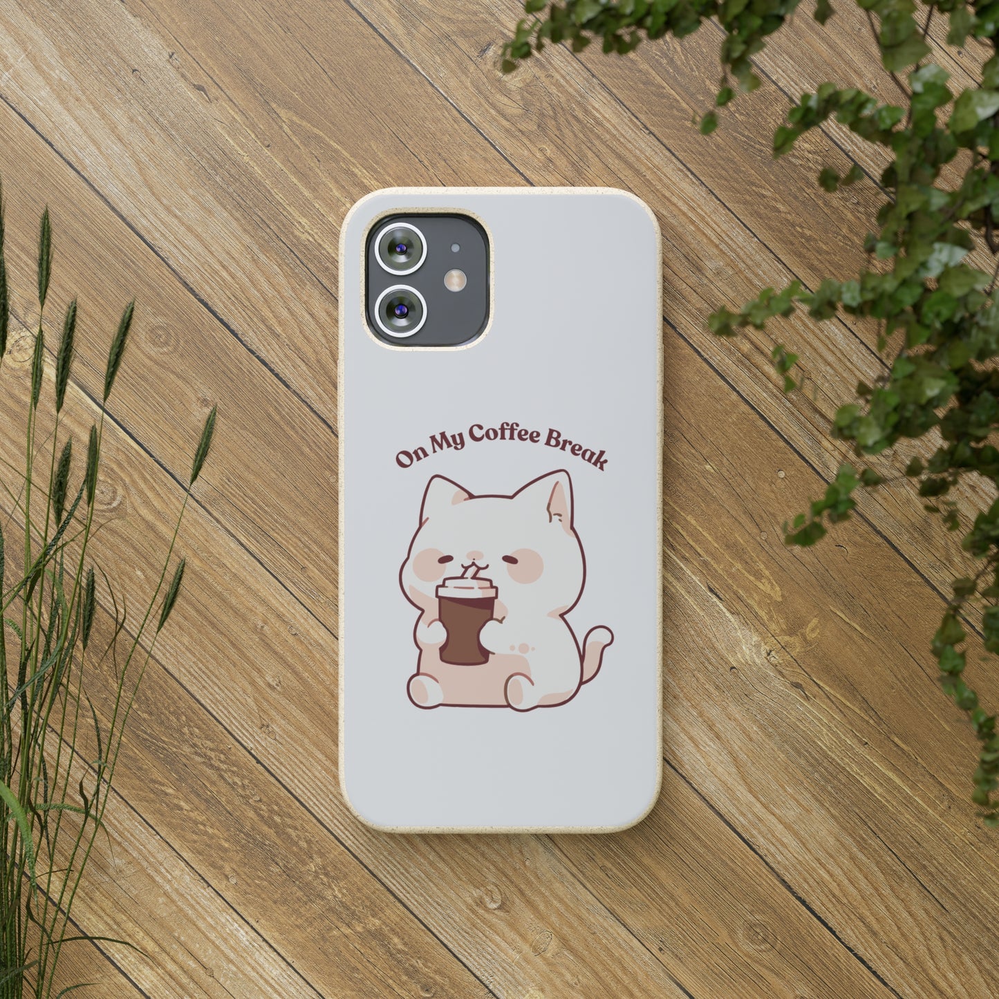 "On my coffee break" Phone Case