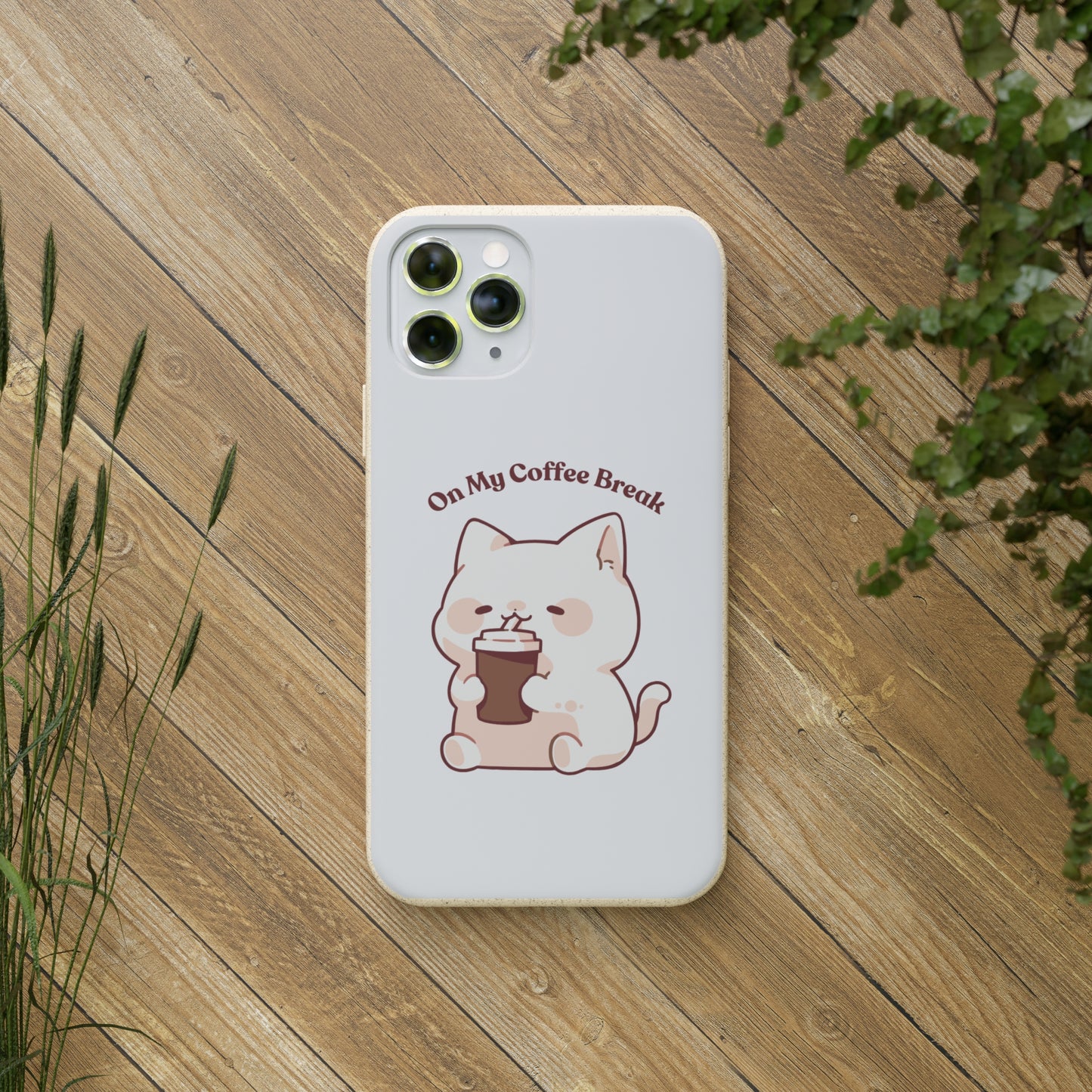 "On my coffee break" Phone Case