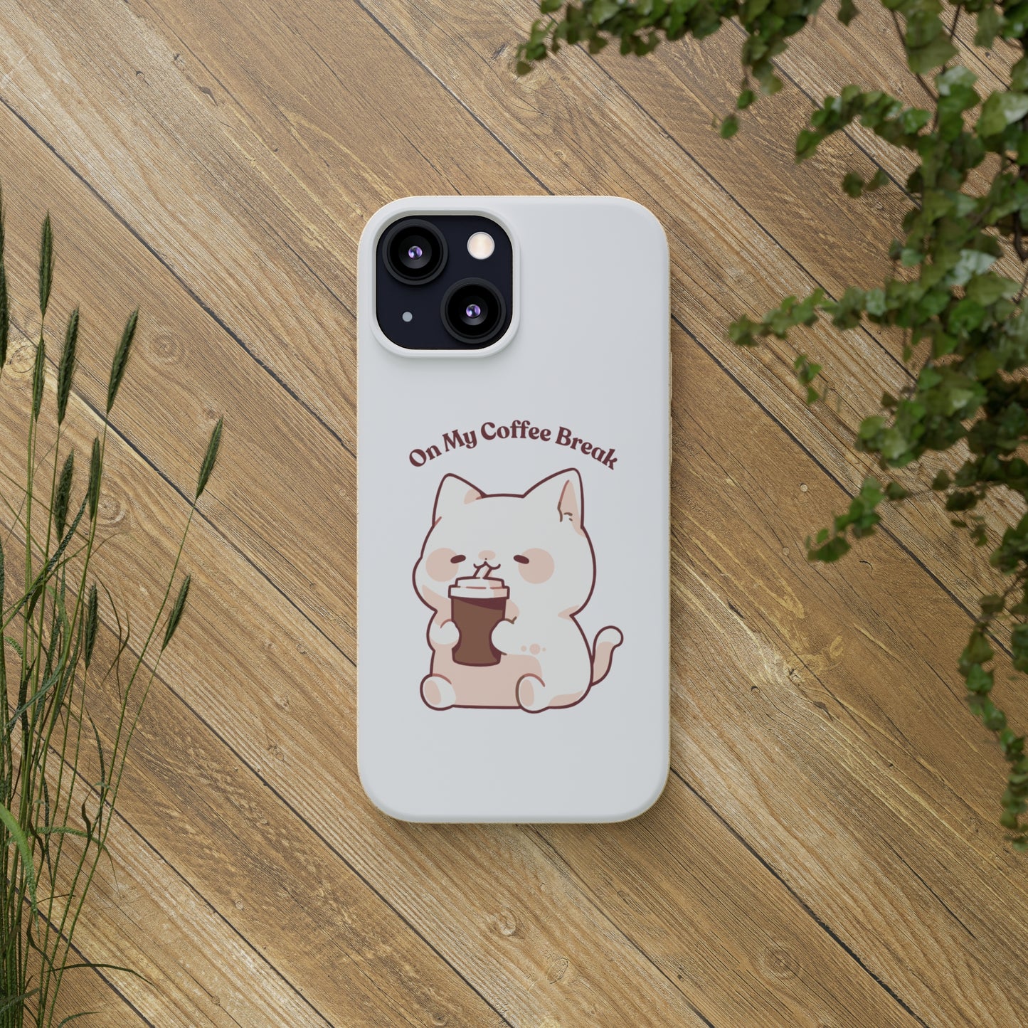 "On my coffee break" Phone Case