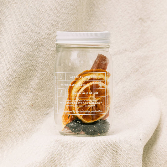 The Old Fashioned Cocktail Infusion Kit - Makes 8 Cocktails - Infuse with Liquor or Hot Water for a Mocktail.