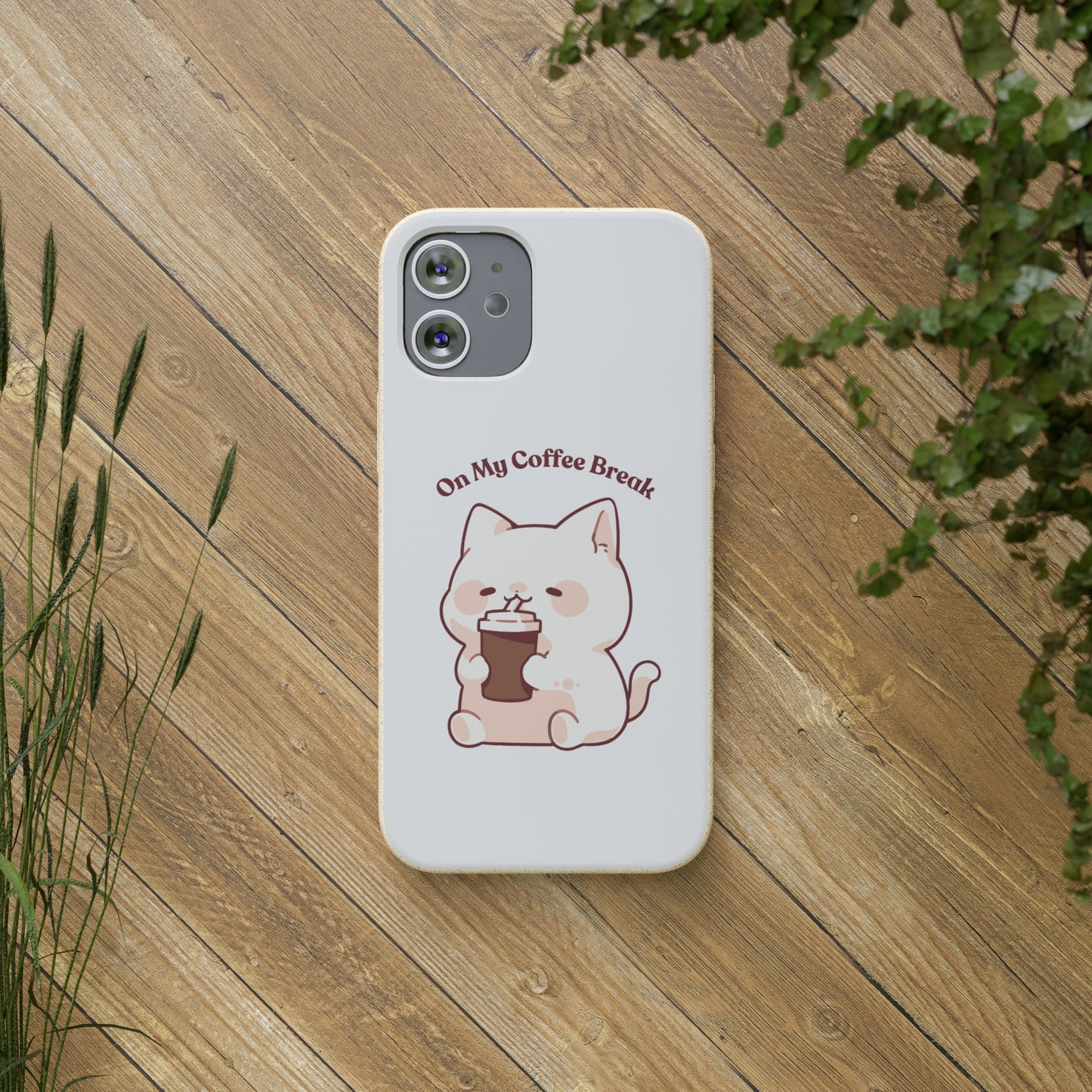 "On my coffee break" Phone Case