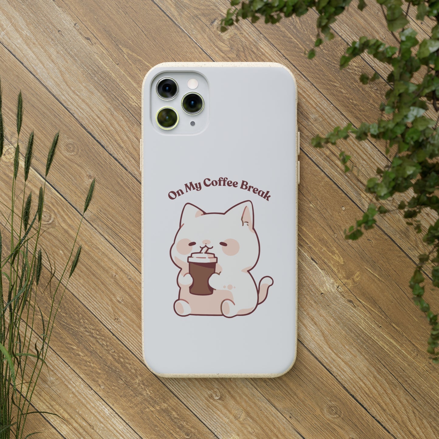 "On my coffee break" Phone Case