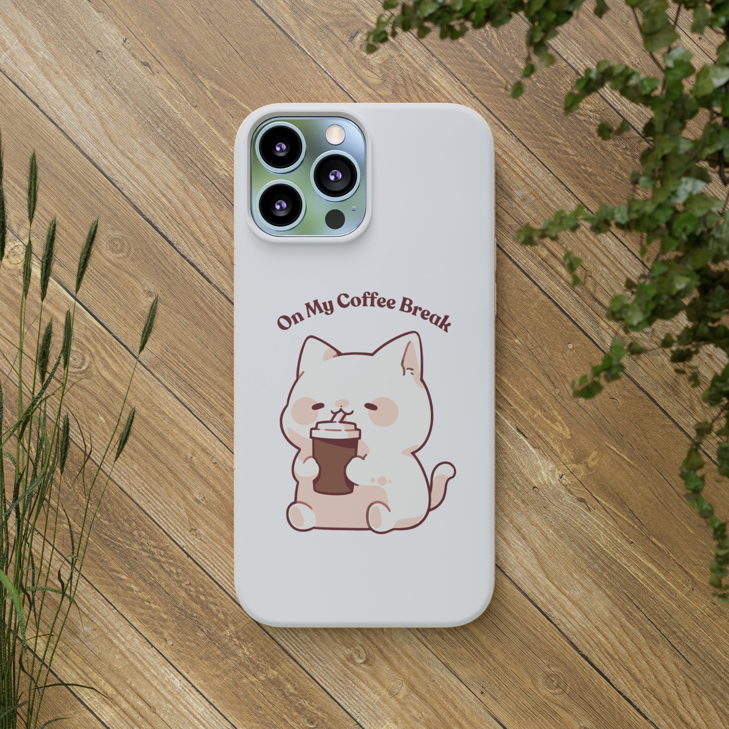 "On my coffee break" Phone Case