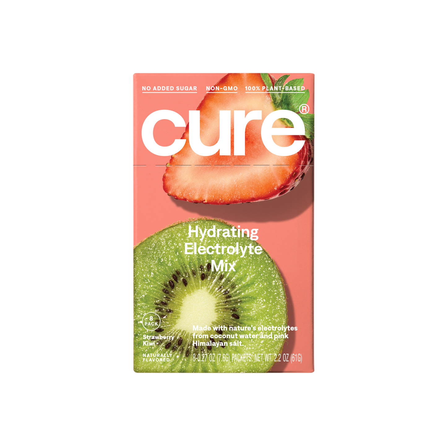 Hydrating Electrolyte Drink Mix Strawberry Kiwi 8ct