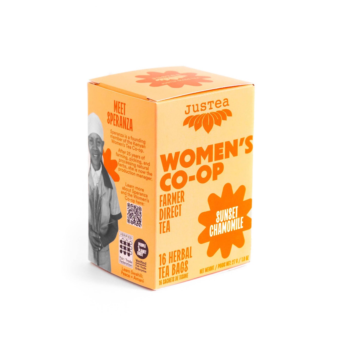 C. Sunset Chamomile Tea Bags - Organic, Fair-Trade, Herbal Tea