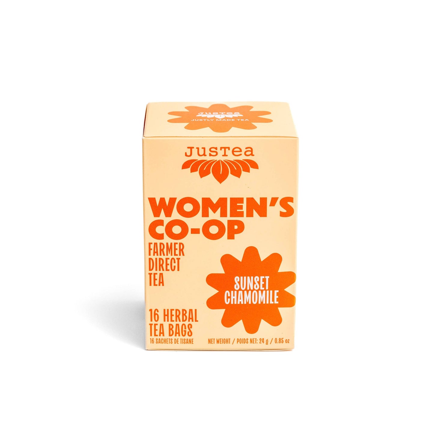 C. Sunset Chamomile Tea Bags - Organic, Fair-Trade, Herbal Tea