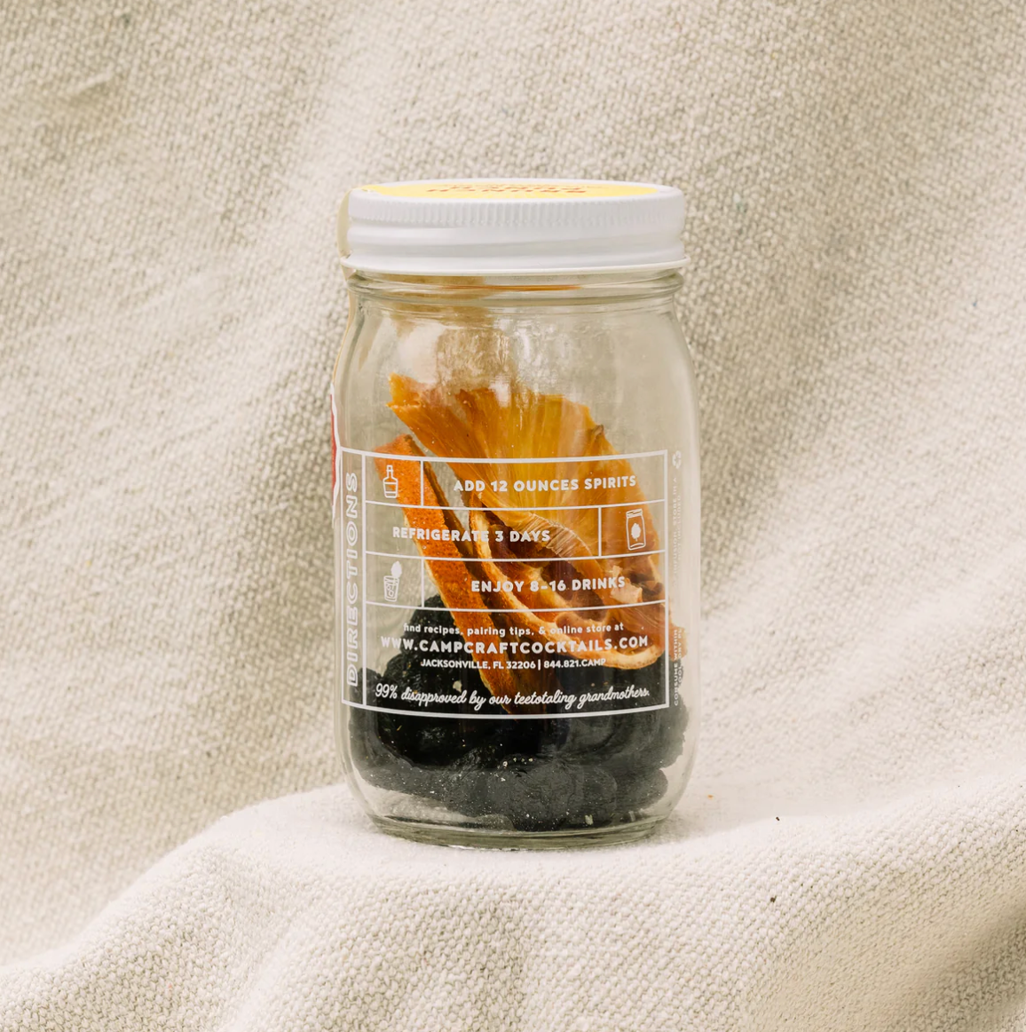 Brunch Punch Cocktail Infusion Kit - Makes 8 Cocktails - Infuse with Liquor or Hot Water for a Mocktail.