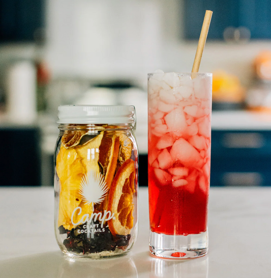 Flo’Rita Cocktail Infusion Kit - Makes 8 Cocktails - Infuse with Liquor or Hot Water for a Mocktail.