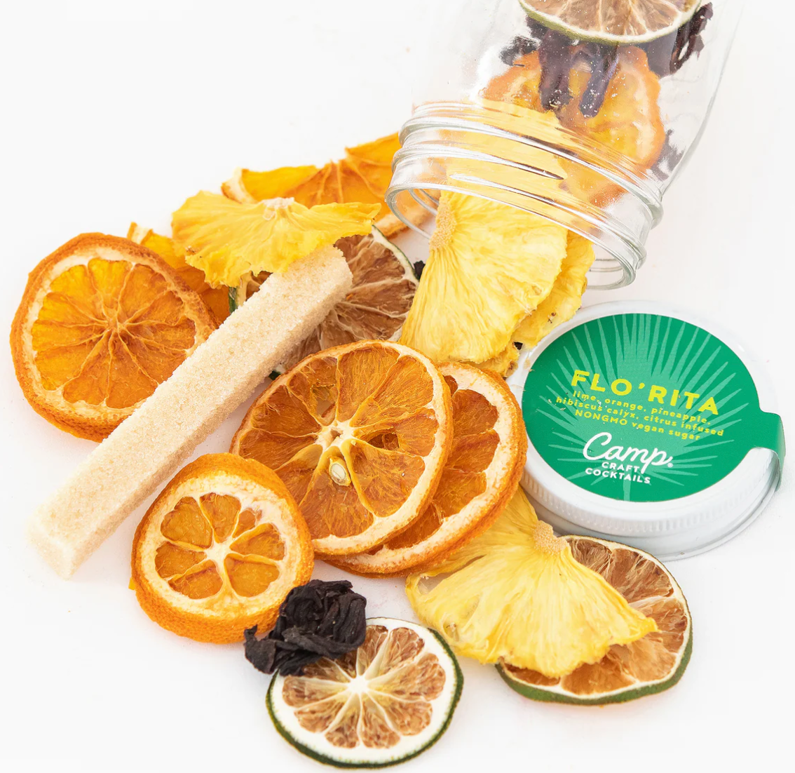 Flo’Rita Cocktail Infusion Kit - Makes 8 Cocktails - Infuse with Liquor or Hot Water for a Mocktail.