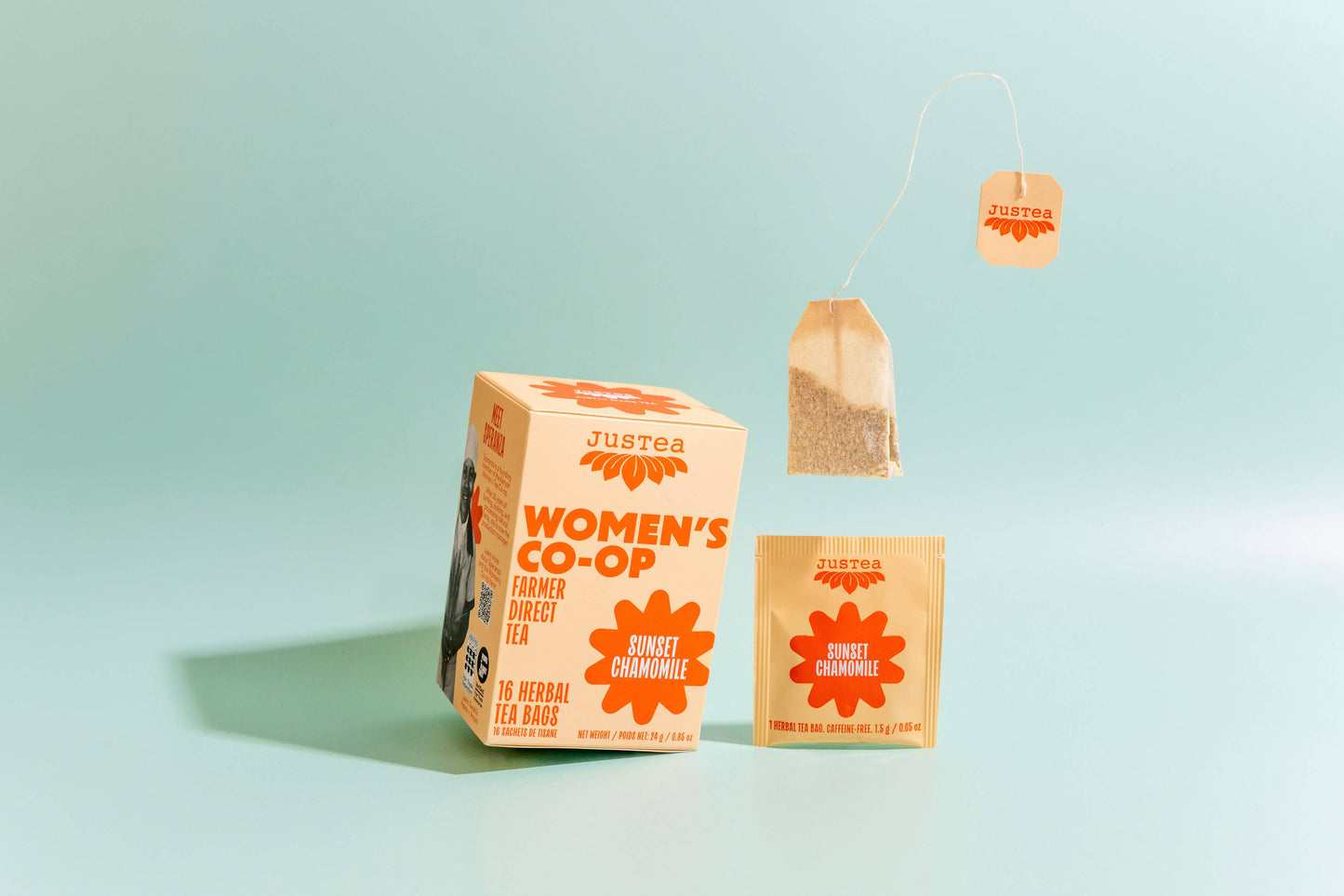 C. Sunset Chamomile Tea Bags - Organic, Fair-Trade, Herbal Tea